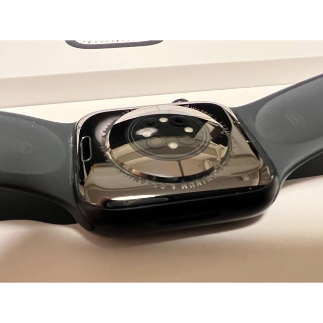 Apple Watch(アップルウォッチ)のApple Watch series 7 45mm GPS ミッドナイト アルミ スマホ/家電/カメラのスマートフォン/携帯電話(その他)の商品写真