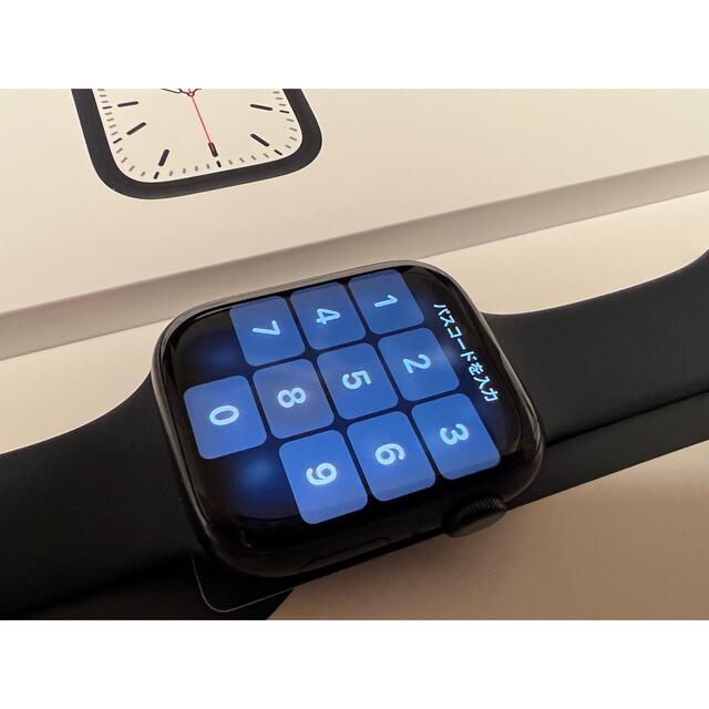 Apple Watch(アップルウォッチ)のApple Watch series 7 45mm GPS ミッドナイト アルミ スマホ/家電/カメラのスマートフォン/携帯電話(その他)の商品写真