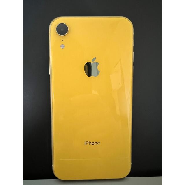 iPhone(アイフォーン)のiPhoneXR 64G SIMロック解除済　バッテリー正規新品100% 美品 スマホ/家電/カメラのスマートフォン/携帯電話(スマートフォン本体)の商品写真