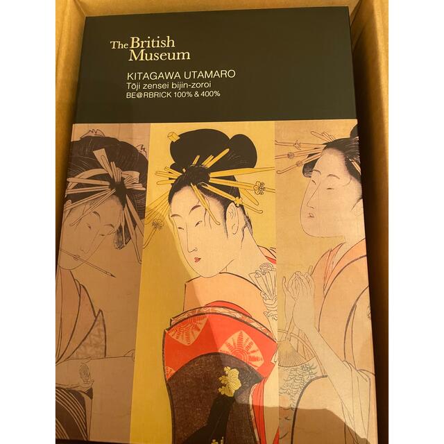 BE@RBRICK(ベアブリック)のBE@RBRICK KITAGAWA UTAMARO 100% & 400% ハンドメイドのおもちゃ(フィギュア)の商品写真