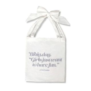 BIBIY. RIBBON TOTE BAG ビビィ リボントートバッグ(トートバッグ)