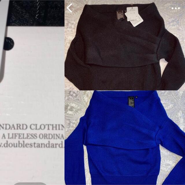 DOUBLE STANDARD CLOTHING(ダブルスタンダードクロージング)のダブルスタンダード　セーター レディースのトップス(ニット/セーター)の商品写真