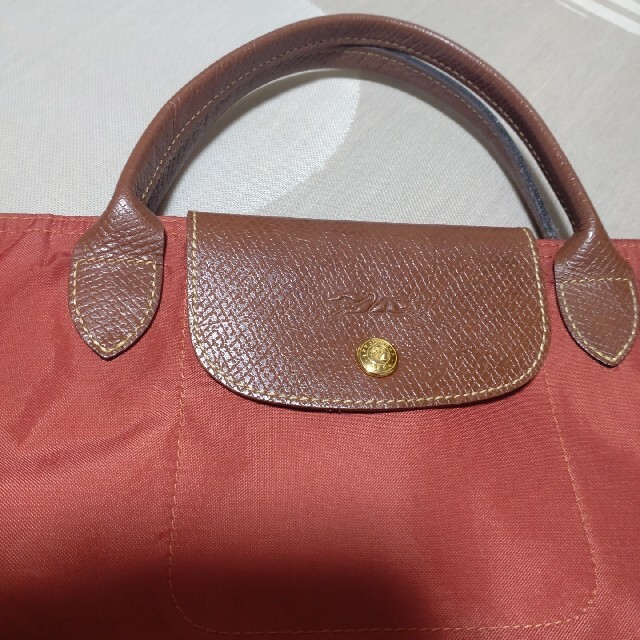 LONGCHAMP(ロンシャン)のロンシャン　プリアージュ M 赤系 レディースのバッグ(トートバッグ)の商品写真