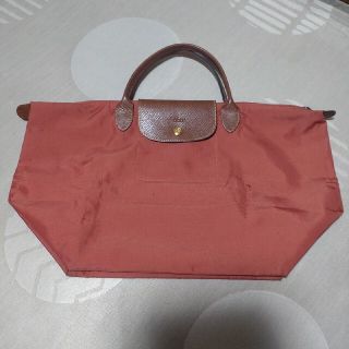 ロンシャン(LONGCHAMP)のロンシャン　プリアージュ M 赤系(トートバッグ)