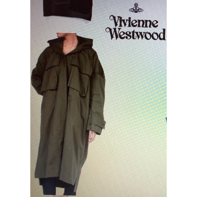 Vivienne Westwood(ヴィヴィアンウエストウッド)のVivienneWestwood  タグ付きミリタリートレンチコート レディースのジャケット/アウター(トレンチコート)の商品写真