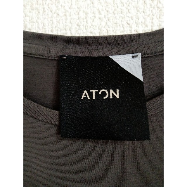 ATON - ATON エイトン ノースリーブ マキシ ワンピースの通販 by 512 ...