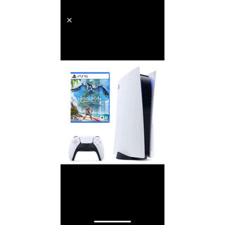 プレイステーション(PlayStation)の新品　ps5 本体　豪華　セット　ホライズン　追加コントローラーほか(ゲーム)