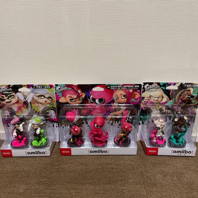 amiibo Splatoon スプラトゥーンシリーズ 7体セット