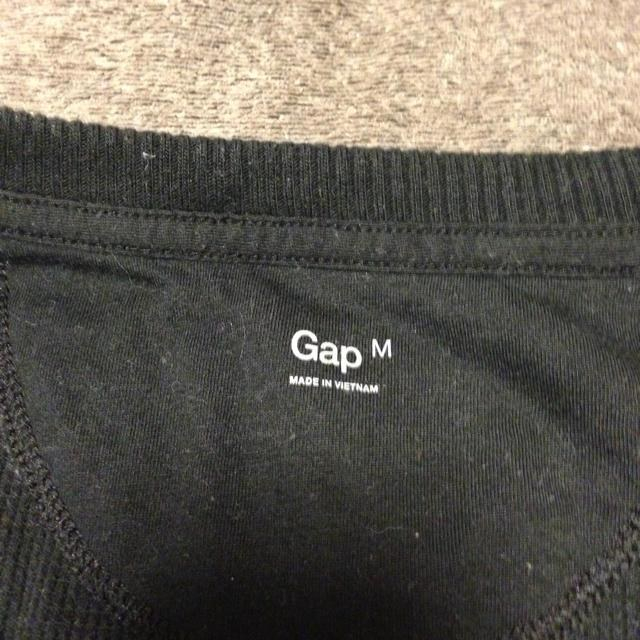 GAP(ギャップ)のGAPギャップ☆フライスロンT黒送料込 レディースのトップス(カットソー(長袖/七分))の商品写真