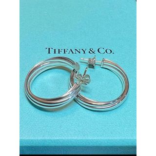 ティファニー(Tiffany & Co.)のサラ様専用　TIFFANY　パロマ メロディ フープピアス　シルバー(ピアス)