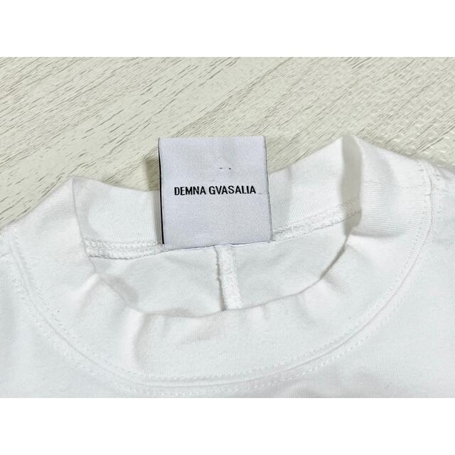 VETEMENTS ヴェトモン オープンバックTカレンダー白ホワイト XS | site