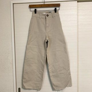 エイチアンドエム(H&M)のワイドパンツ ベージュ　h&m(デニム/ジーンズ)