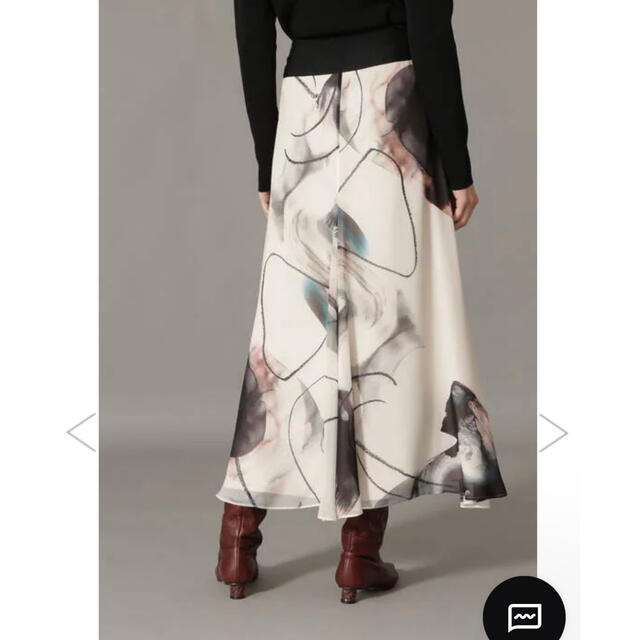 ADORE(アドーア)のアドーア    ウォーターペインティング　スカート レディースのスカート(ロングスカート)の商品写真