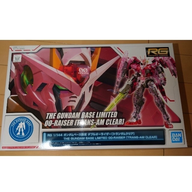 BANDAI - ガンダムベース限定品 RG00 ダブルオー トランザムクリア BANDAI - ガンダムベース限定品 RG00 ダブルオー トランザムクリア