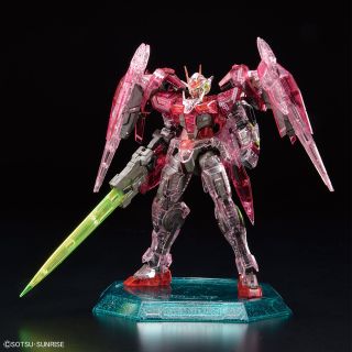 バンダイ(BANDAI)のガンダムベース限定品　RG00 ダブルオー トランザムクリアモデル３点セット(模型/プラモデル)