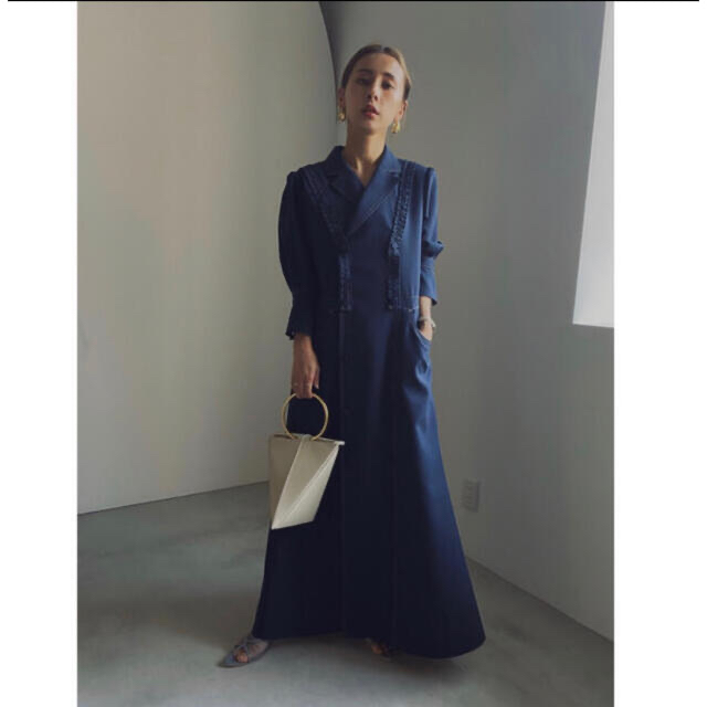 Ameri アメリヴィンテージ tailor suspender dress