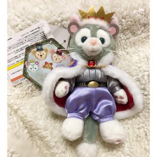 ディズニー(Disney)の【完品】TDS 2017 くるみ割り人形 ジェラトーニ ぬいぐるみバッジ ぬいば(キャラクターグッズ)