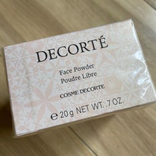 コスメデコルテ(COSME DECORTE)のコスメデコルテ　フェイスパウダー　80 glow pink 20g(フェイスパウダー)