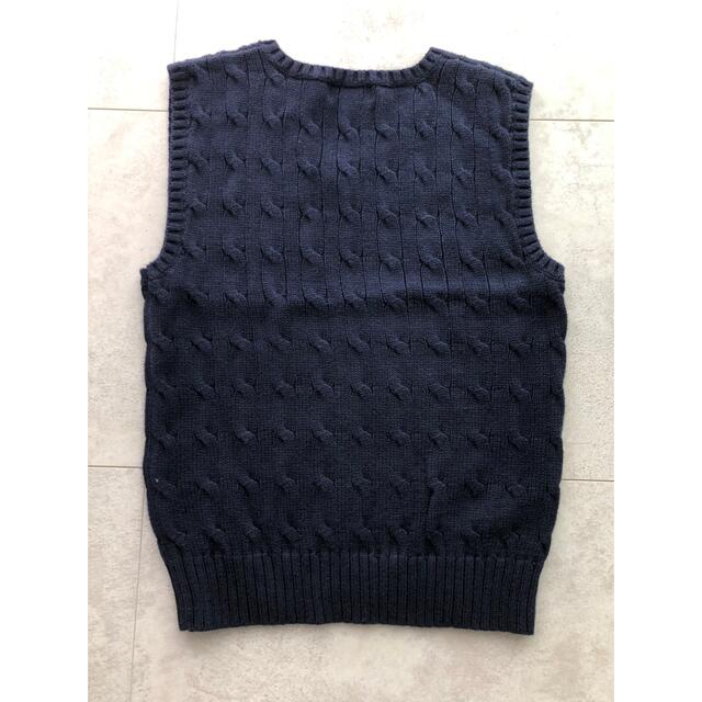 POLO RALPH LAUREN(ポロラルフローレン)のラルフローレン  ニットベスト 120 キッズ/ベビー/マタニティのキッズ服男の子用(90cm~)(ニット)の商品写真