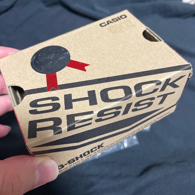 g-shock RESIST CASIO ホワイトシルバー　箱&保証書　付
