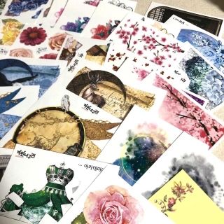 韓国作家 韓国ステッカー 装飾ステッカー まとめ売りの通販 by あみ