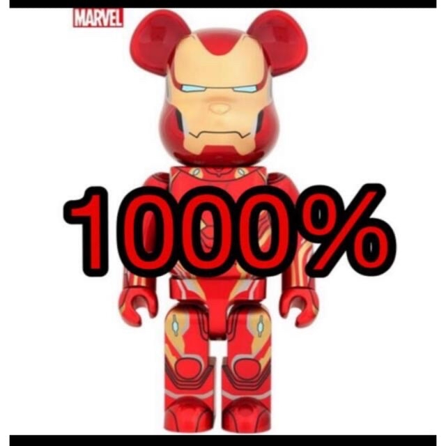 BE@RBRICK - BE@RBRICK IRON MAN MARK 50 1000％の通販 by eflhe82362