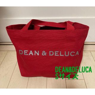 ディーンアンドデルーカ(DEAN & DELUCA)のtakakoさま専用　DEAN&DELUCA  トートバック　レッド S 赤(トートバッグ)