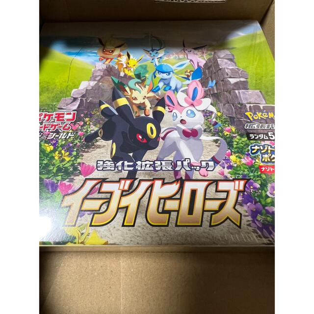 ポケモンカードゲーム イーブイヒーローズ 未開封 BOX シュリンク付き エンタメ/ホビーのトレーディングカード(Box/デッキ/パック)の商品写真