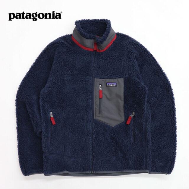 patagonia ジャケット　クラシック　ニューネイビー　ワックスレッドXXL