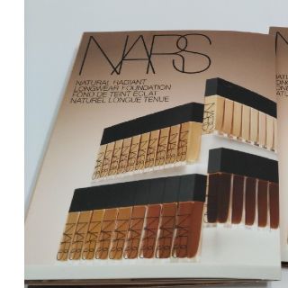 ナーズ(NARS)の☆新品 未使用☆NARS ナーズナチュラル ラディアント ロングウェアファ(サンプル/トライアルキット)