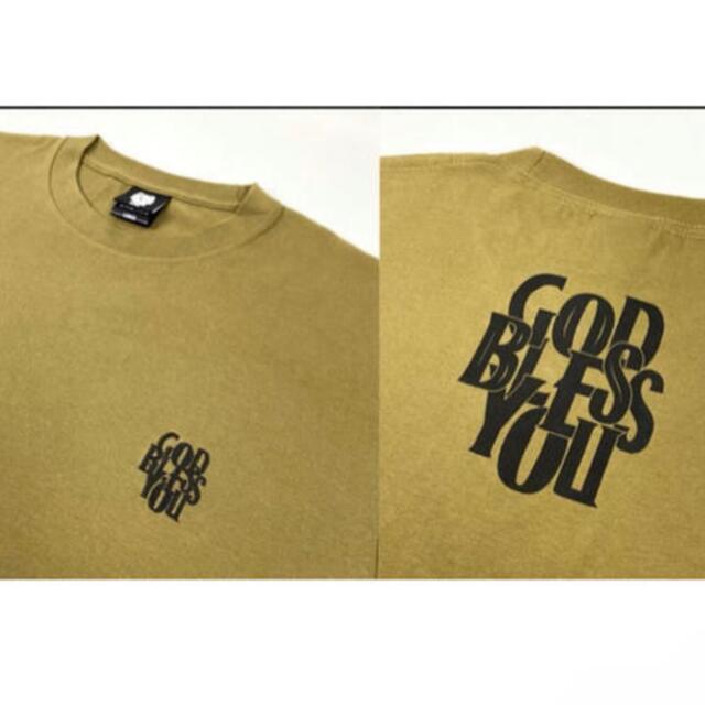 GOD BLESS YOU No3 T-SHIRT OLIVE サイズXL - Tシャツ/カットソー(半袖 ...