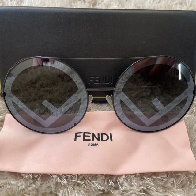 フェンディ  fendi サングラス　アイウェア　眼鏡　ズッカ　FF 美品