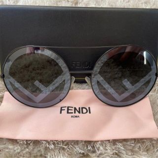 フェンディ(FENDI)のFENDI FF フェンディ ズッカ　サングラス　アイウェア　メガネ　眼鏡　美品(サングラス/メガネ)