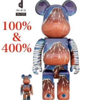 ベアブリック(BE@RBRICK)のBE@RBRICK 葛飾北斎  「冨嶽三十六景 凱風快晴」100％ & 400％(その他)