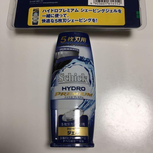 【未使用品】Schick シックハイドロ5 プレミアム 替刃17個 ジェル付 メンズのメンズ その他(その他)の商品写真