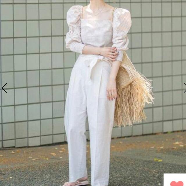 IENA(イエナ)のB.C STOCK 2wayサス付きパンツ レディースのパンツ(サロペット/オーバーオール)の商品写真