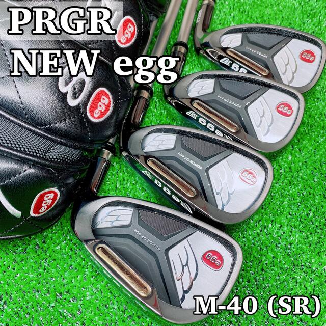 プロギア ニュー egg アイアン 4本セット  ヘッドカバー付き