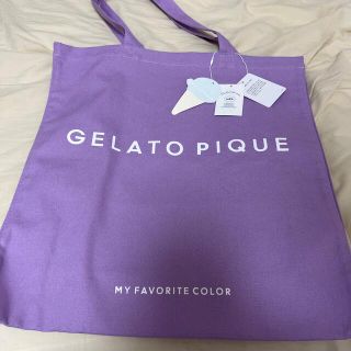 ジェラートピケ(gelato pique)のgelato pique トートバッグ 紫(トートバッグ)