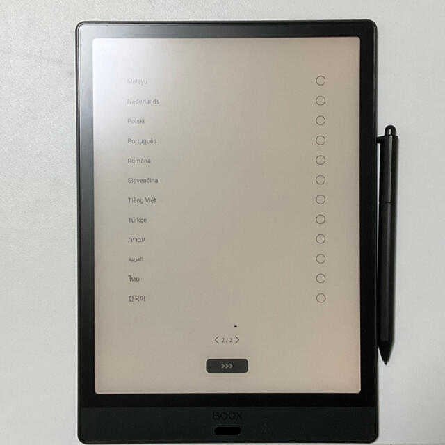 BOOX Note3 電子ペーパータブレット