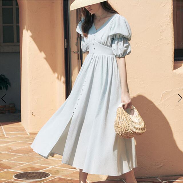 andmary アンドマリー Zoe fur mini dress ベージュ andmary アンドマリー Zoe fur mini dress ベージュ