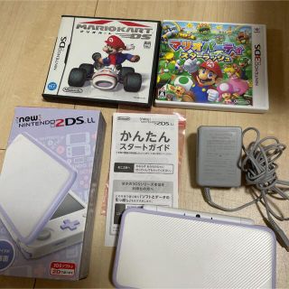 Newニンテンドー2DS LL ホワイト×ラベンダー & ソフトセットの ...