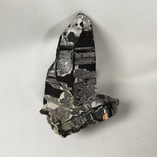 モリオン原石　黒水晶　チベット産　母岩　パワーストーン　天然石　鉱物　295g