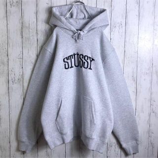 STUSSY - 【美品】【ビッグシルエット】ステューシー 刺繍ロゴ ...