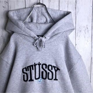 STUSSY - 【美品】【ビッグシルエット】ステューシー 刺繍ロゴ ...