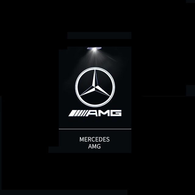 AMG メルセデスベンツ Benz LED カーテシライト ドアウェルカムライト 自動車/バイクの自動車(車内アクセサリ)の商品写真