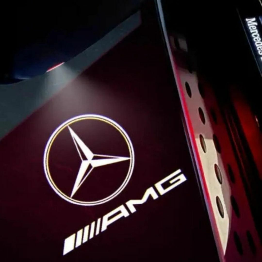 AMG メルセデスベンツ Benz LED カーテシライト ドアウェルカムライト 自動車/バイクの自動車(車内アクセサリ)の商品写真