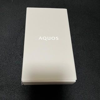 【新品未開封】AQUOS sense6 SH-RM19 シルバー(スマートフォン本体)