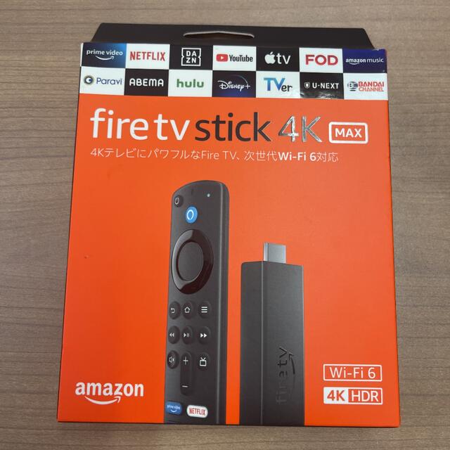 amazon fire tv stick 4k max 【新品未開封】 スマホ/家電/カメラのテレビ/映像機器(その他)の商品写真