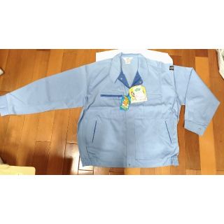 アイトス(AITOZ)の長袖ブルゾン 作業服 サックスブルー アイトス 6360-07 サイズ5L(ブルゾン)