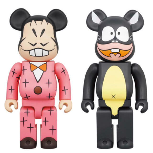 MEDICOM TOY(メディコムトイ)のBE@RBRICK イヤミ 400％&ウナギイヌ 400% エンタメ/ホビーのフィギュア(その他)の商品写真